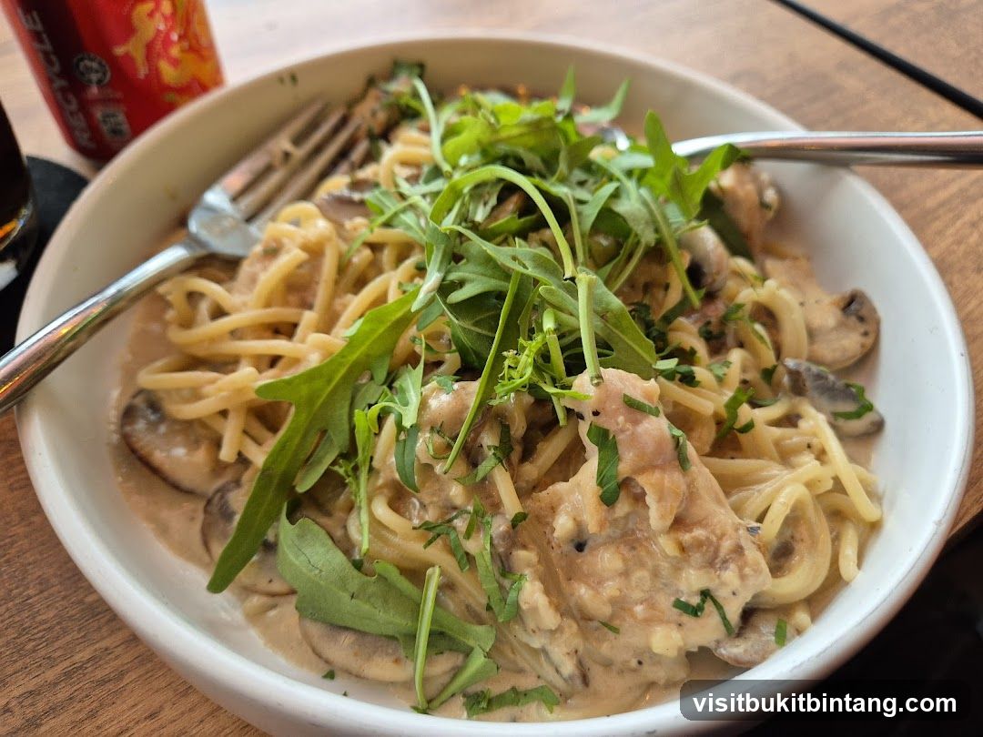Creamy Mushroom Pasta