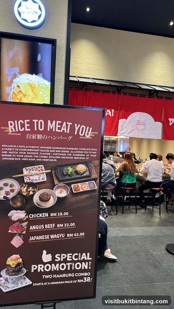 Rice to Meat You Menu