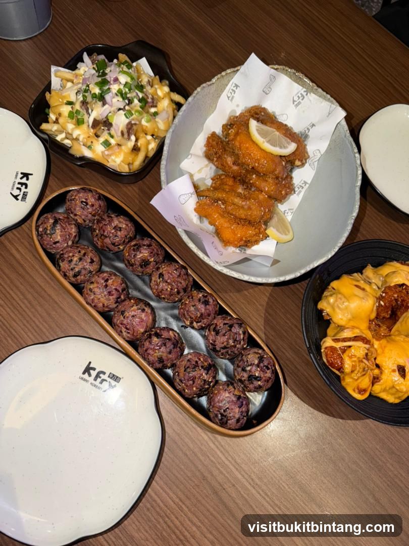 Assortment of Korean Fried Dishes
