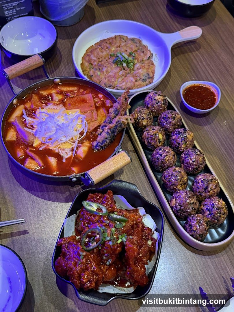 Korean Food Platter
