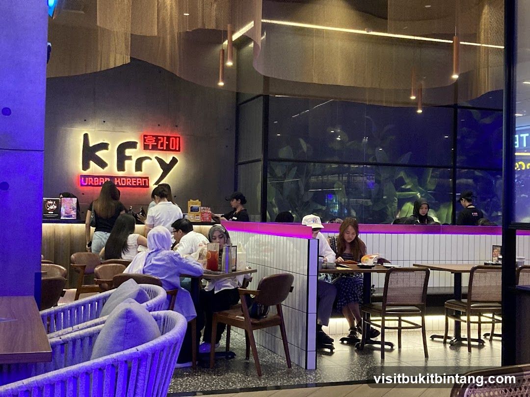 K Fry Urban Korean Restaurant Interior