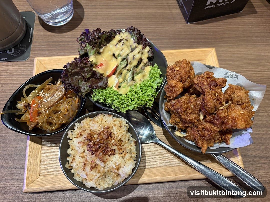 Korean Fried Chicken Meal