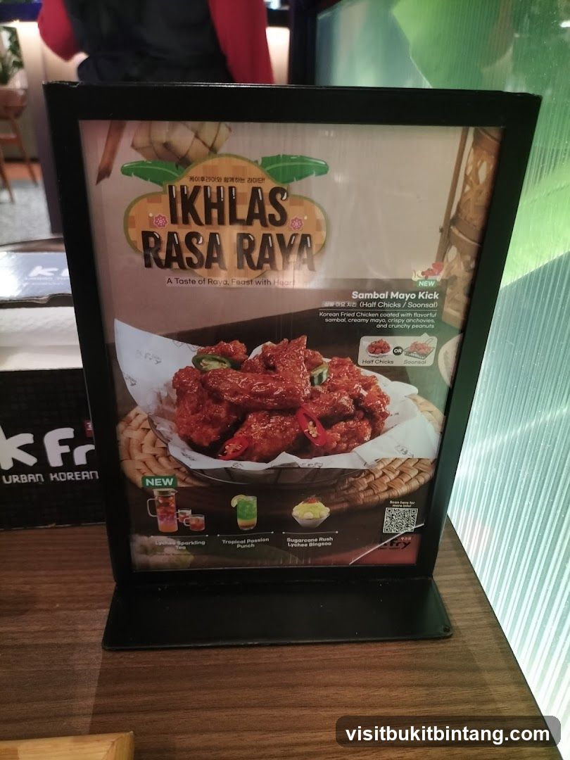 Ikhlas Rasa Raya Menu