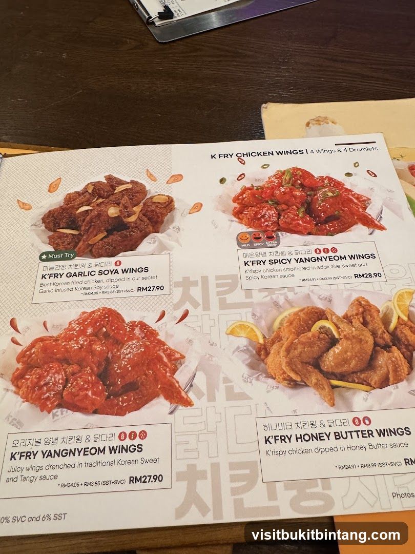 K FRY CHICKEN WINGS | 4 Wings & 4 Drumlets