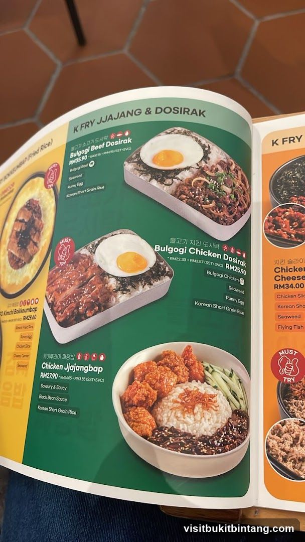 K FRY JJAJANG & DOSIRAK