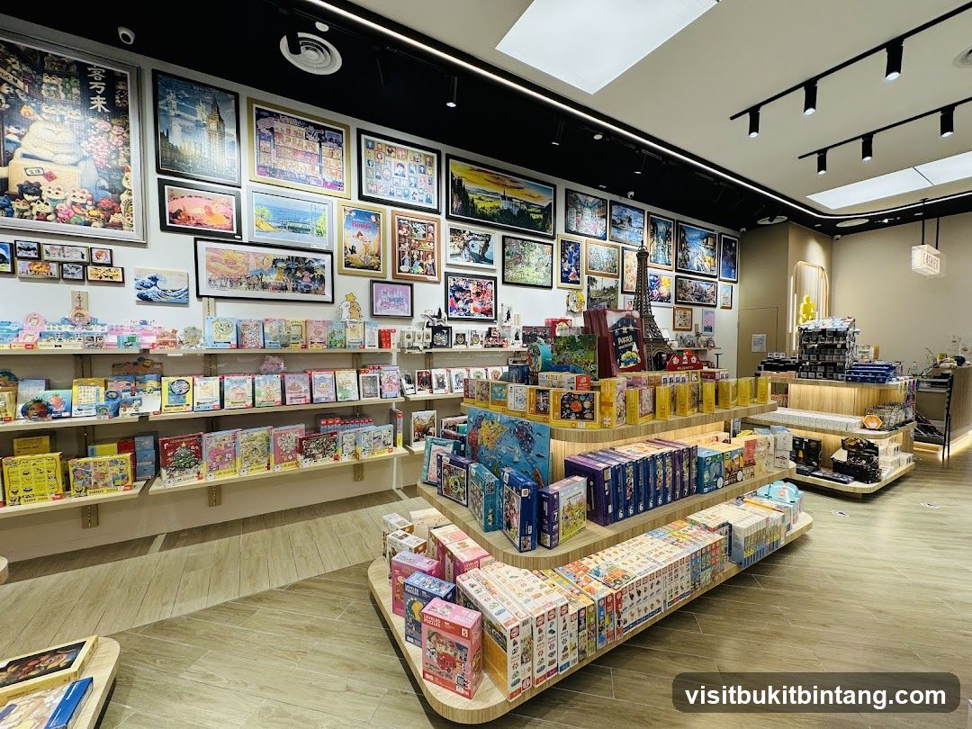 Puzzles and Gifts Store Interior