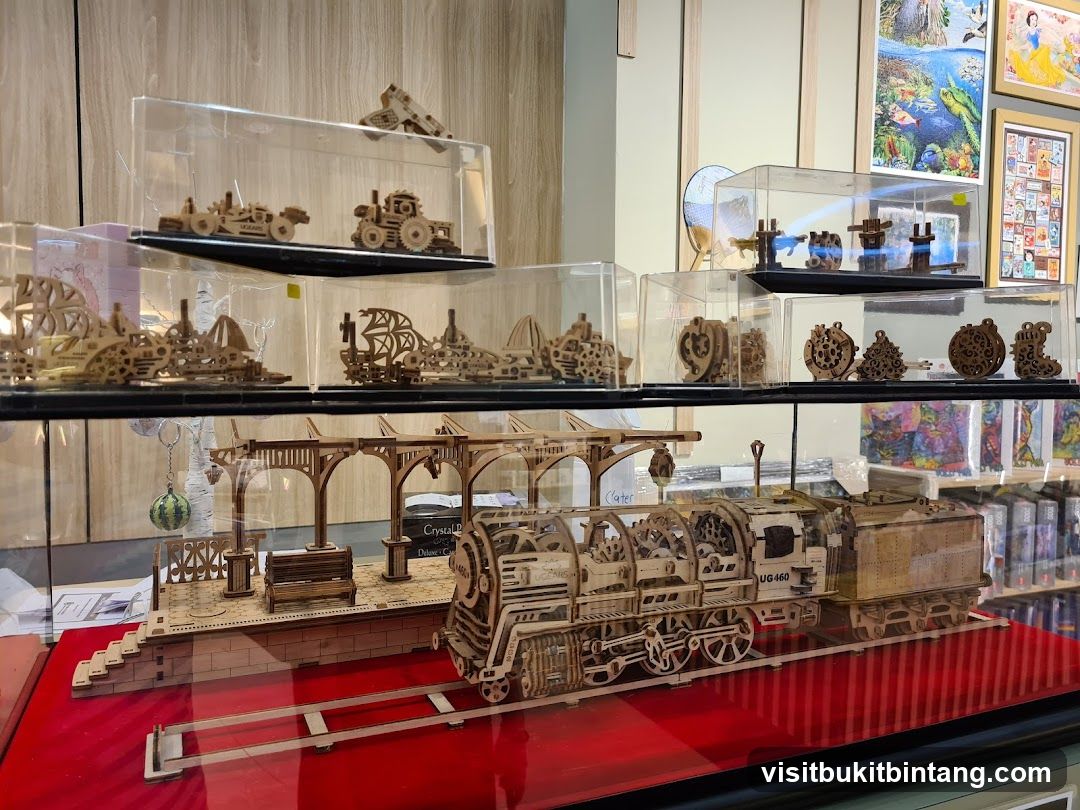 Wooden Model Display