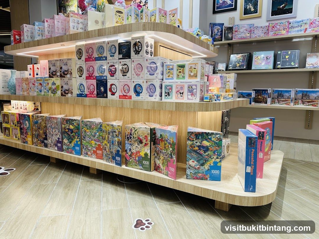 Puzzles and Toys Display
