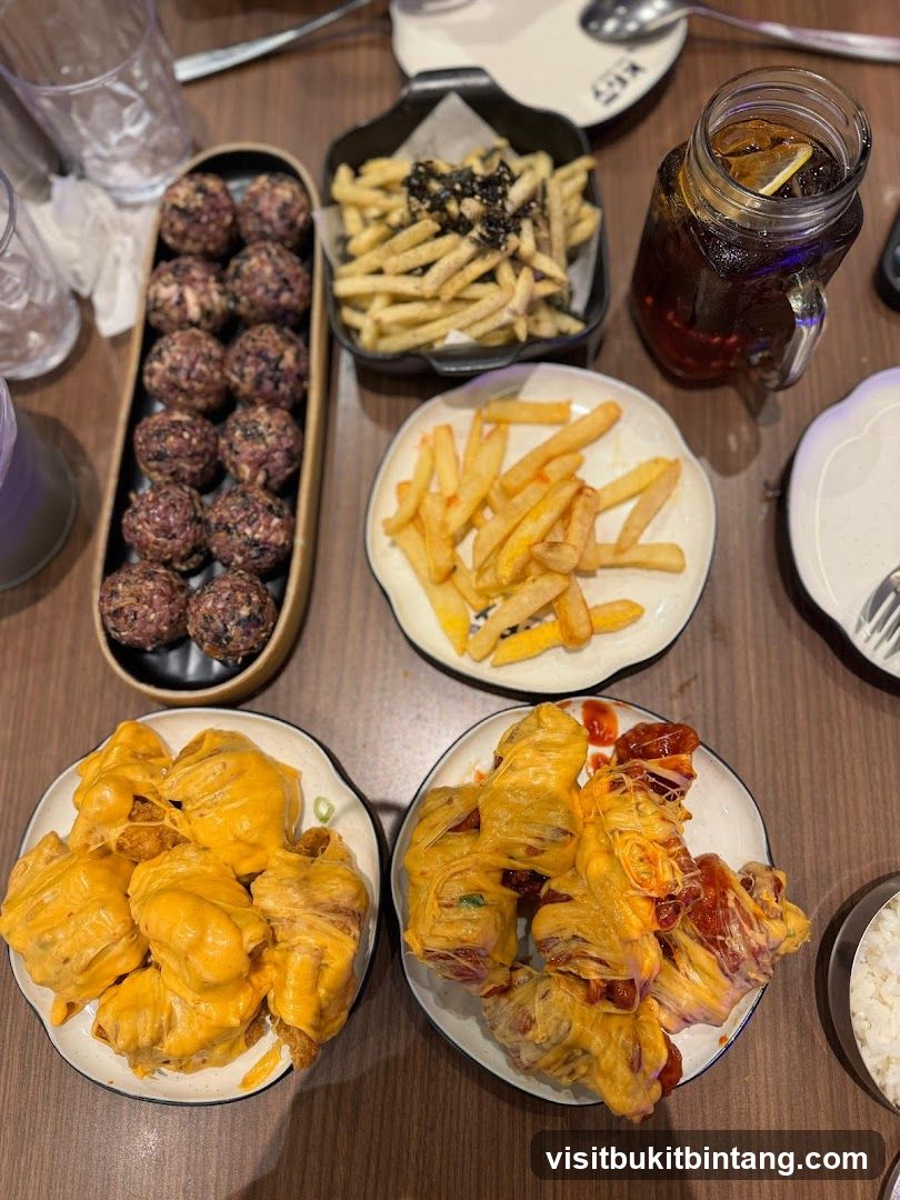 Table with various dishes