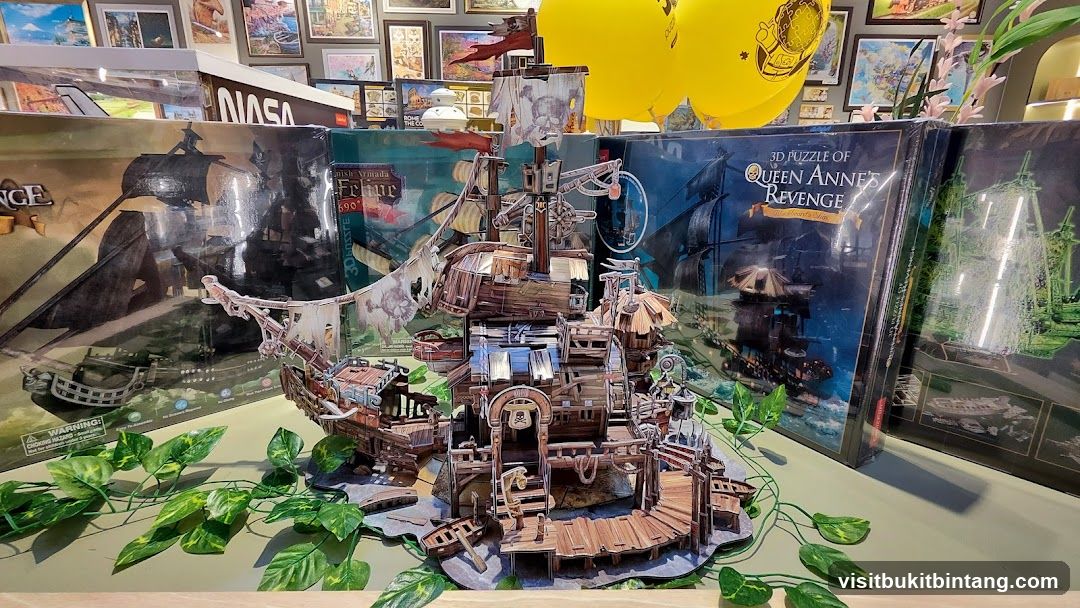 3D Puzzles of Ships