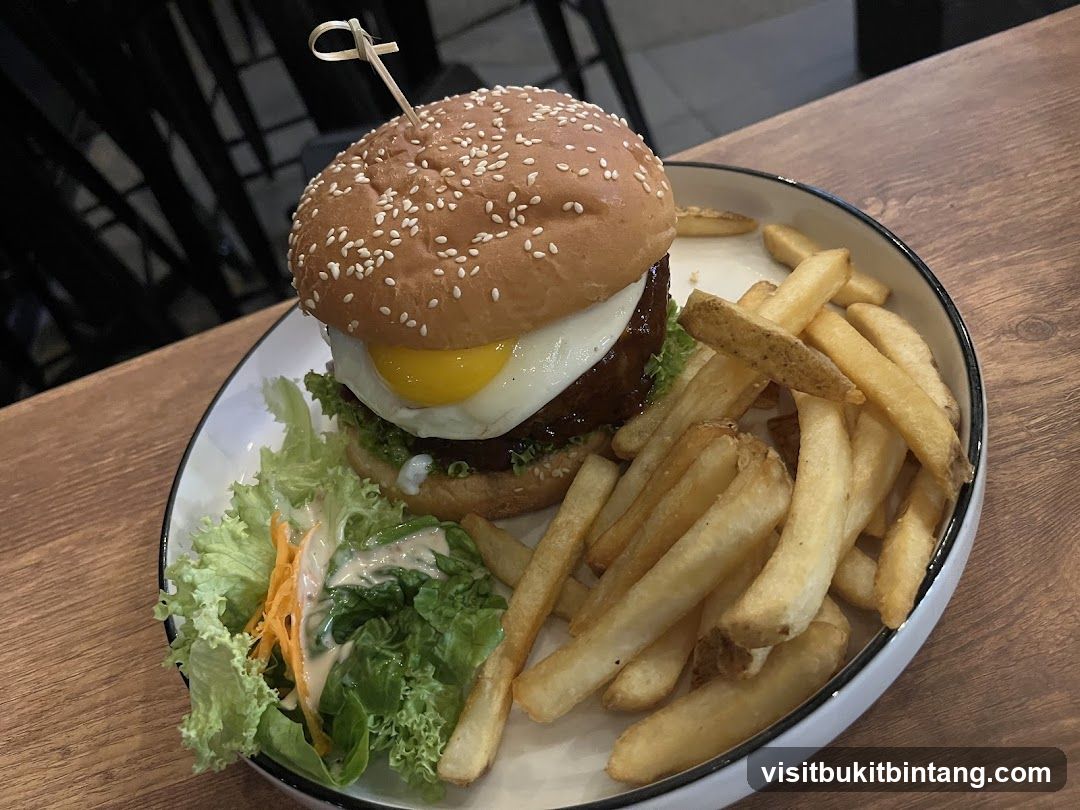 Burger and Fries