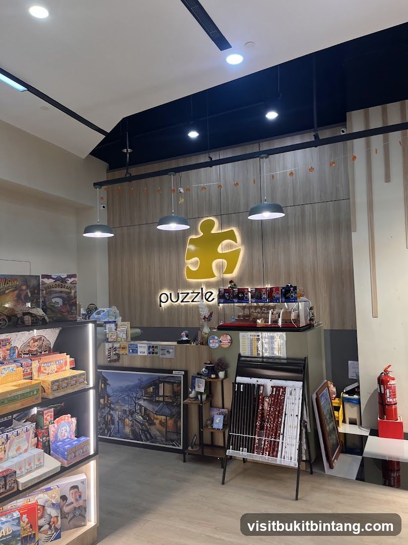 Puzzle Store Interior