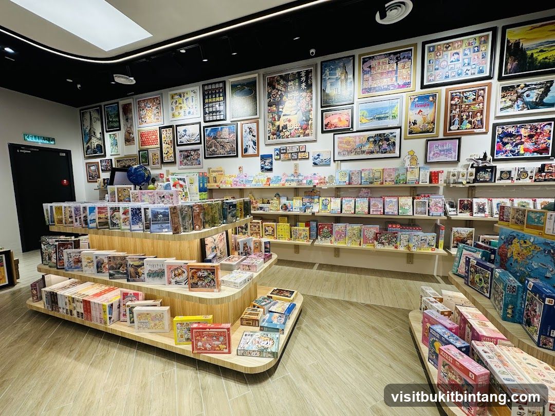 Puzzle Store Interior
