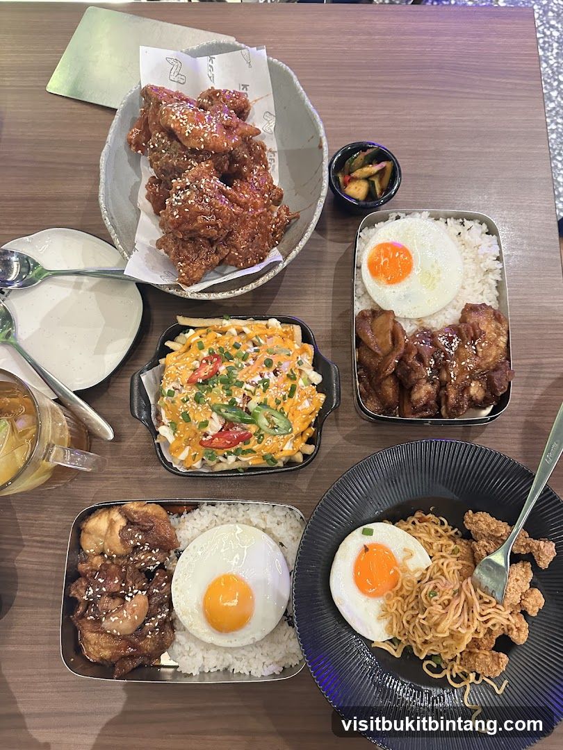 Fried Chicken and Rice Dishes