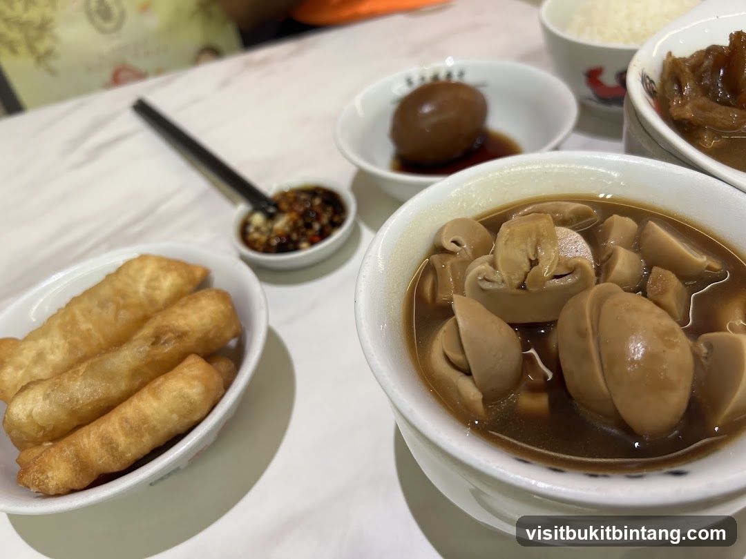 Mushroom Stew with Side Dishes