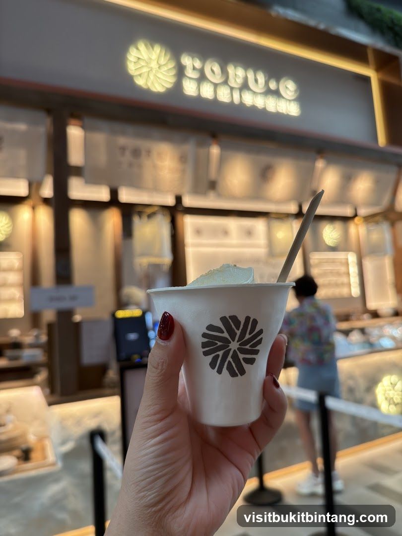 Dessert Cup with Tofu-C Logo
