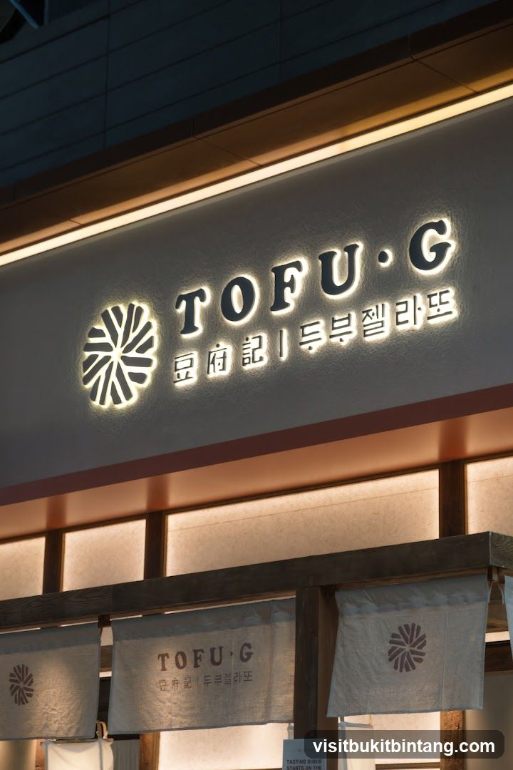 Tofu G Gelato | Korean Premium Ice Cream | TRX Mall
