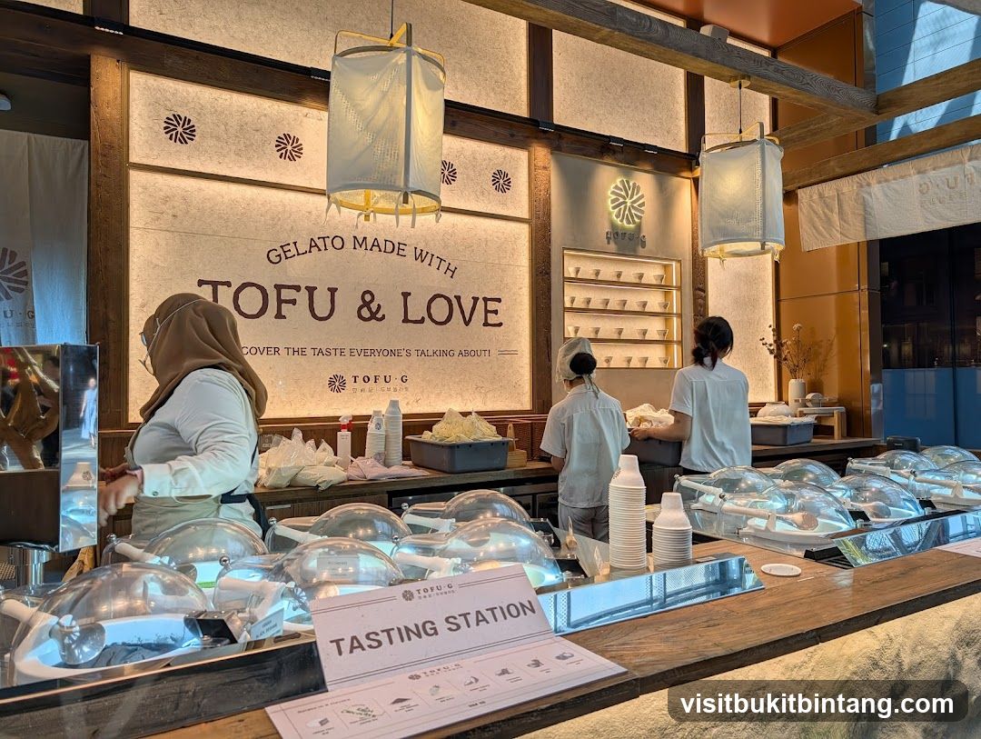 Gelato Shop Counter