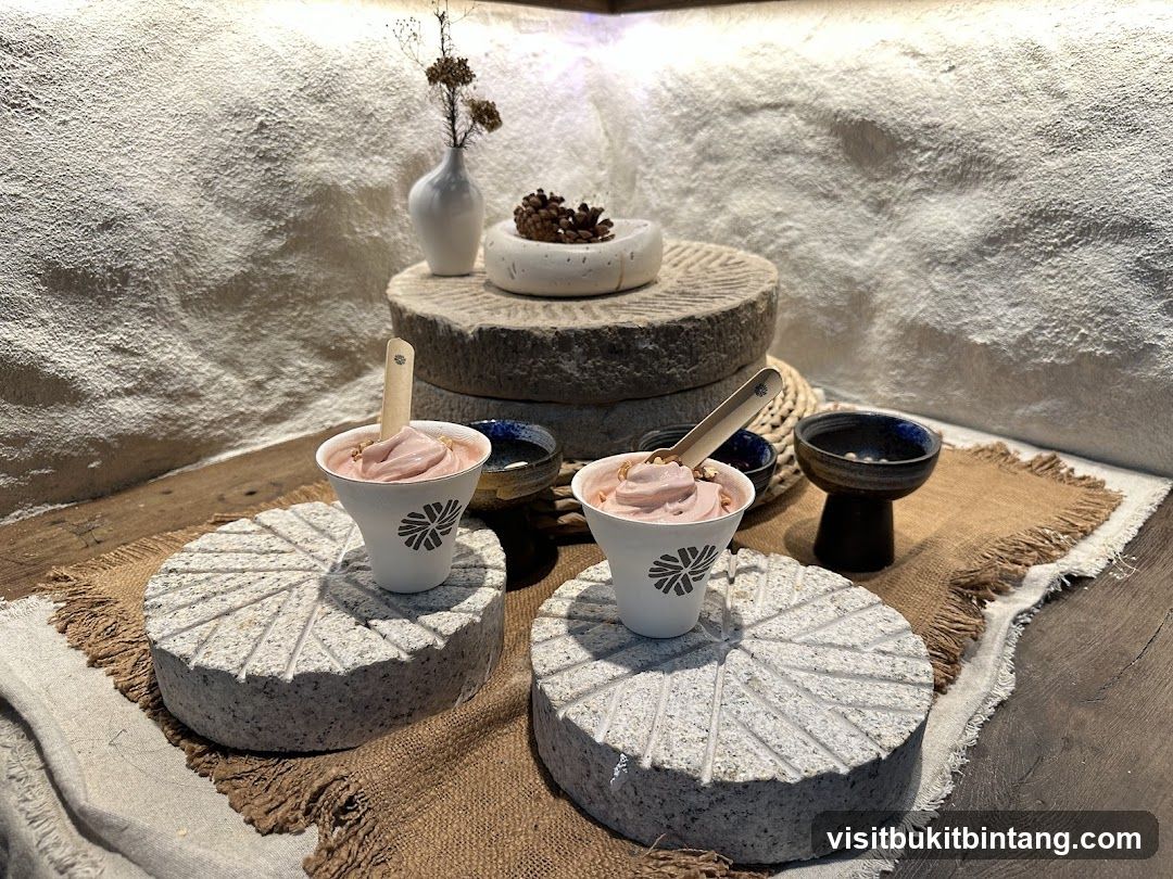 Soft Serve Ice Cream Display