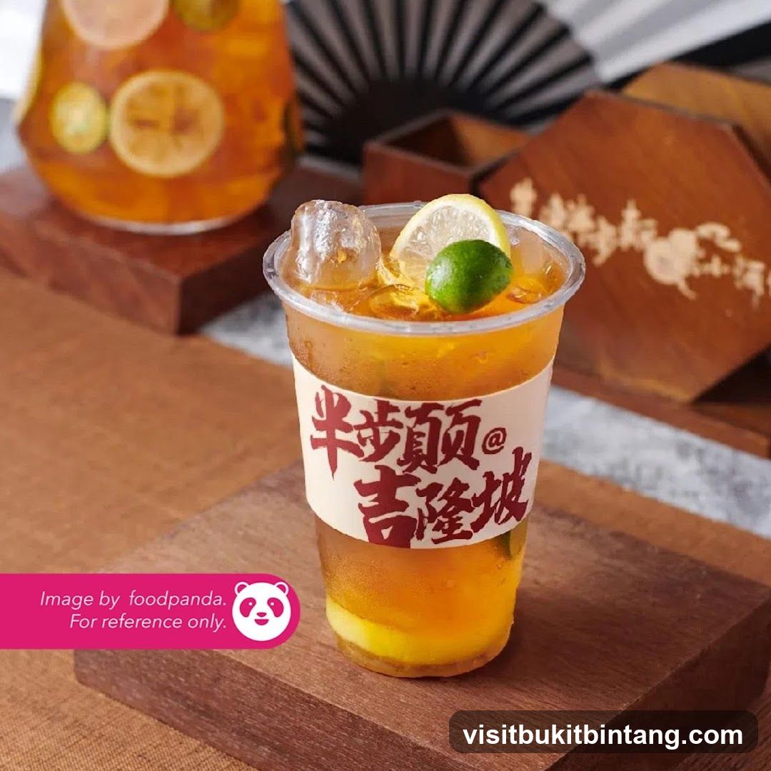 Iced Tea with Citrus Slices