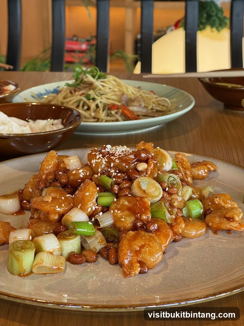 Kung Pao Shrimp and Noodles