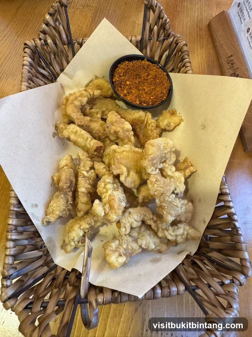 Fried Chicken Strips with Chili Flakes