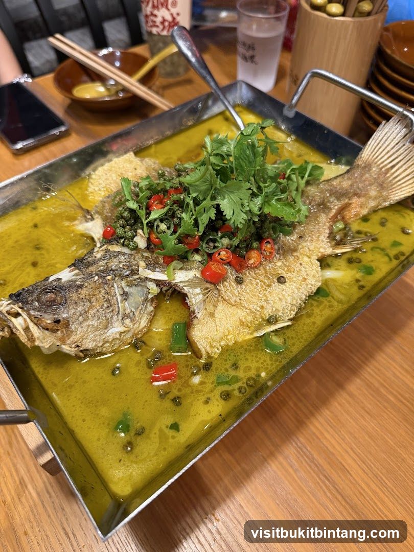Steamed Fish with Peppers