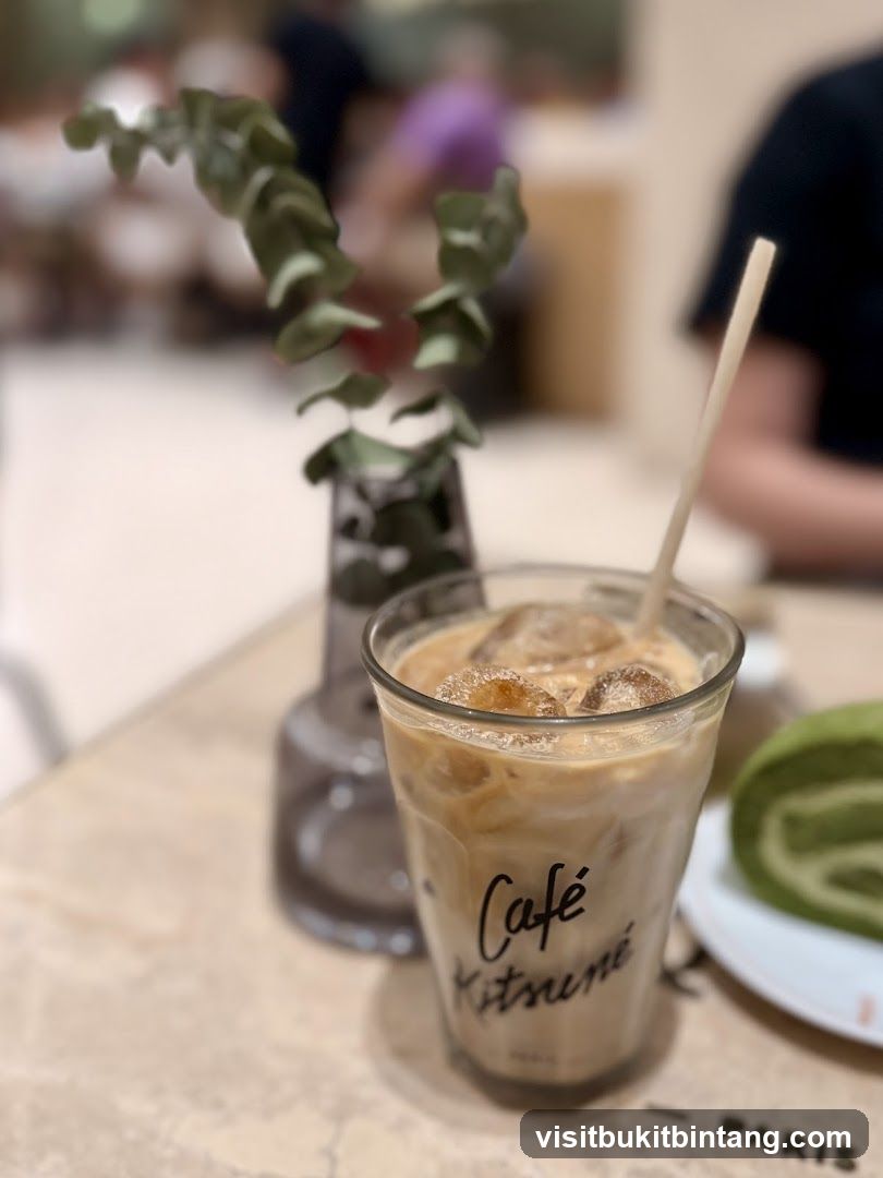 Iced Coffee and Cake