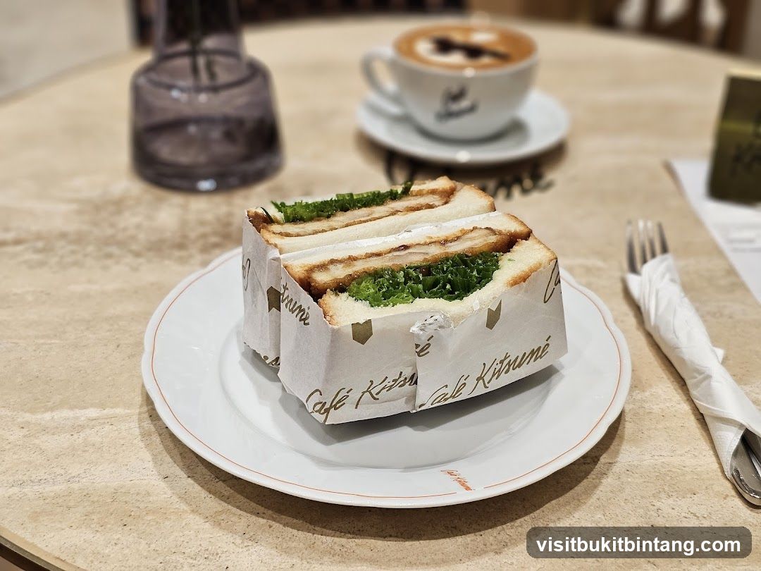 Sandwich and Coffee