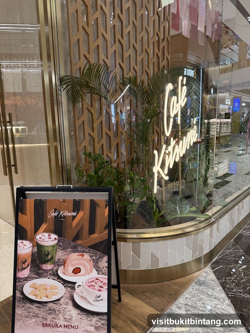 Cafe Kitsune Sakura Menu