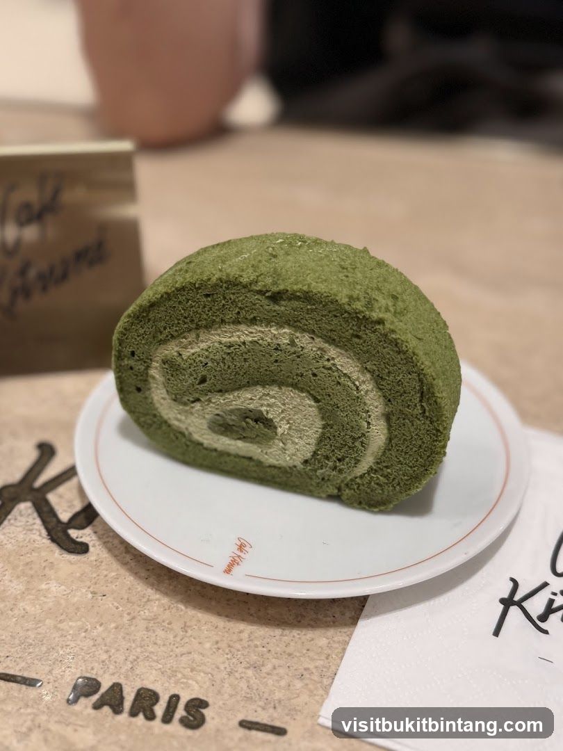 Matcha Swiss Roll