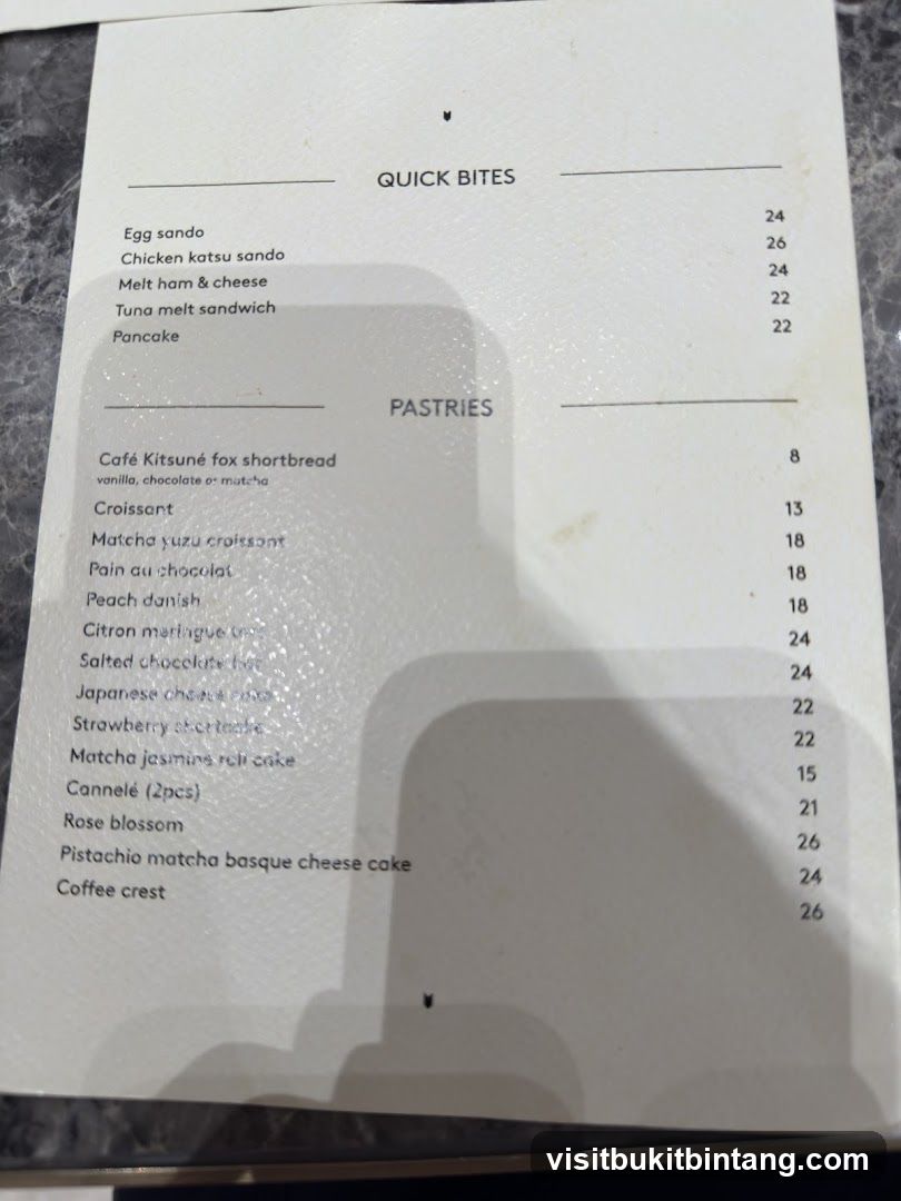 QUICK BITES & PASTRIES