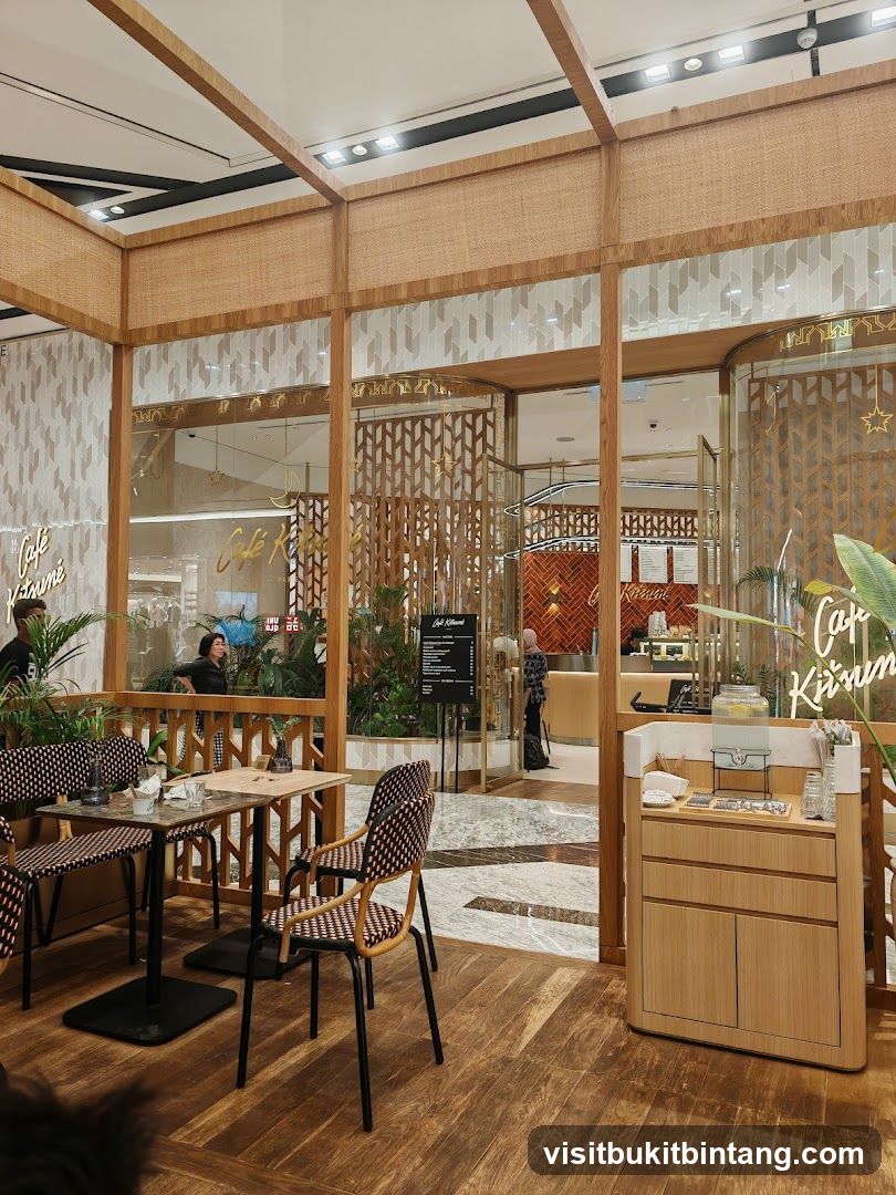 Cafe Interior with Seating