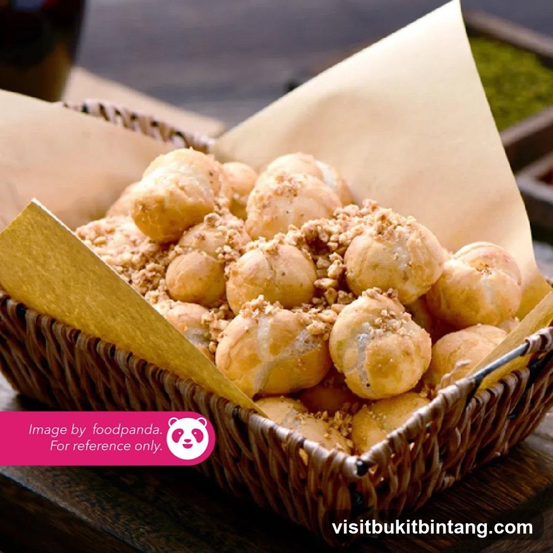 Sweet Pastries in a Basket