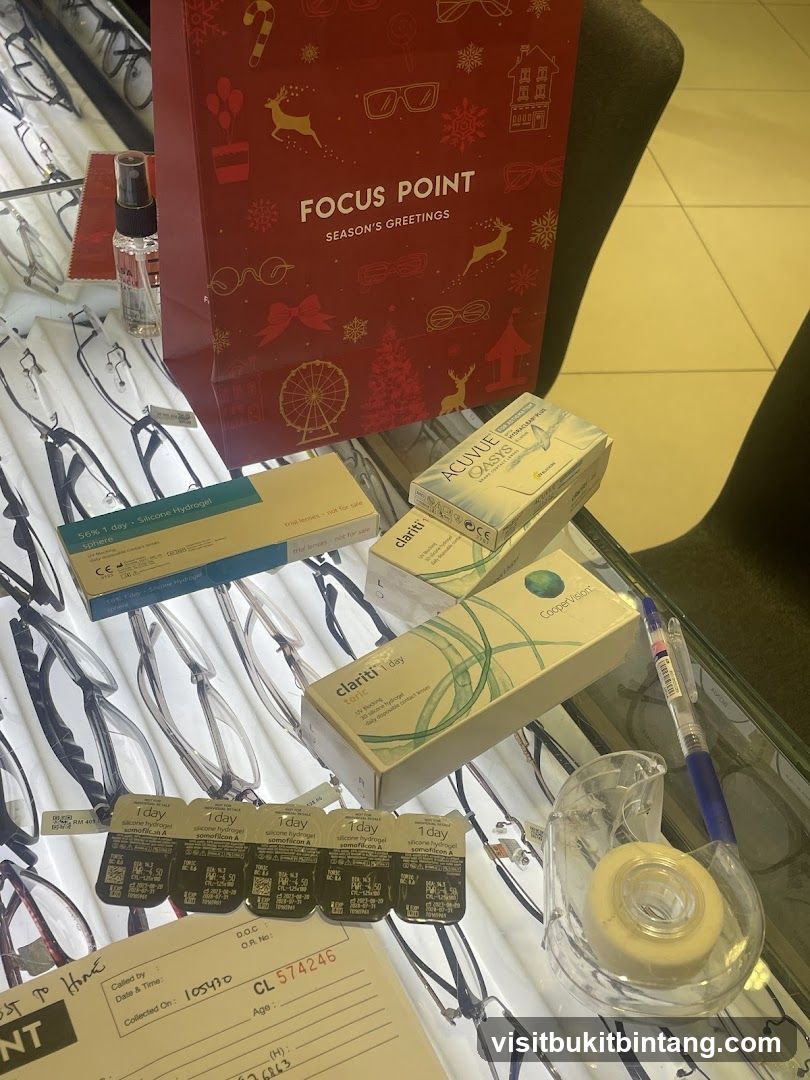 Contact Lenses and Festive Packaging