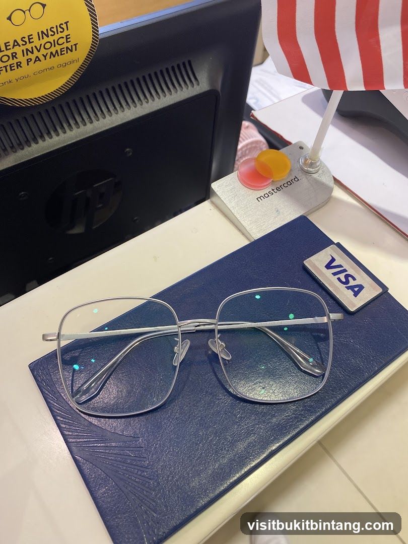 Eyeglasses and Payment Terminals