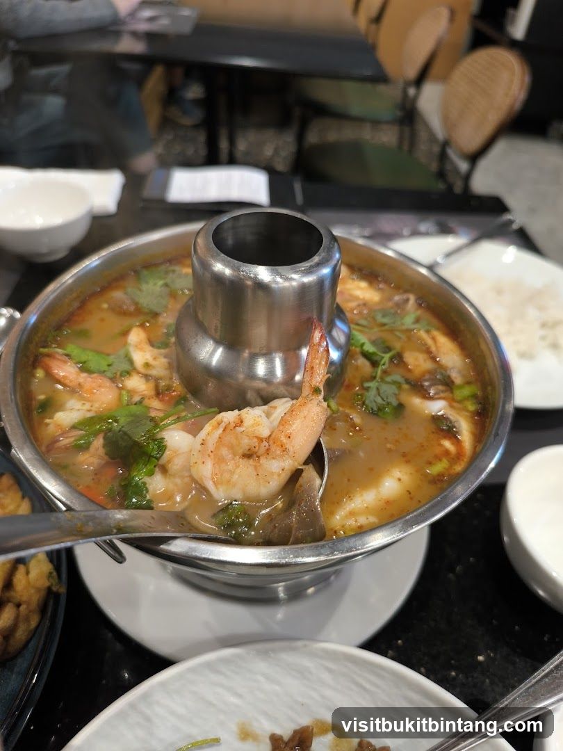 Tom Yum Soup with Shrimp
