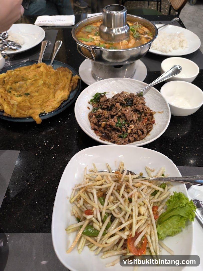 Thai Food Spread
