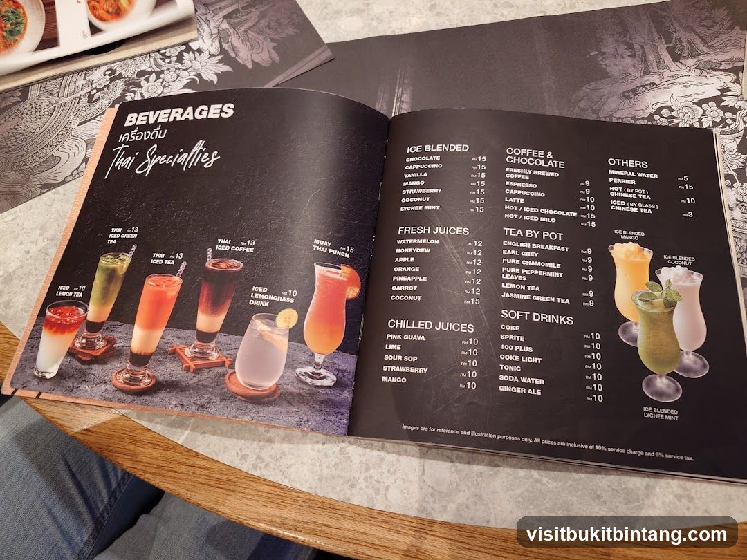 BEVERAGES Thai Specialities
