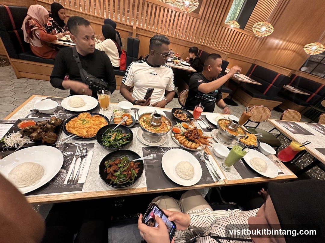 Group Dining at a Restaurant
