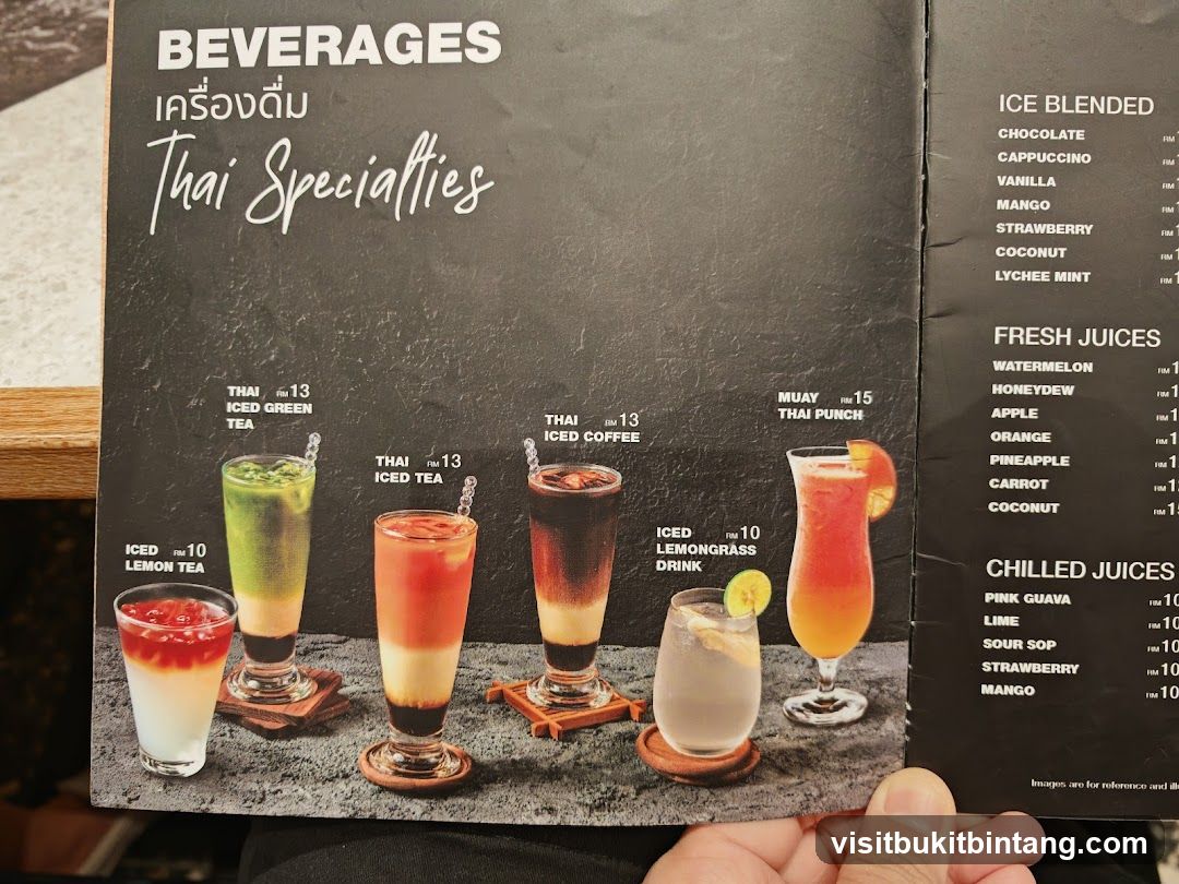 Beverages Thai Specialties