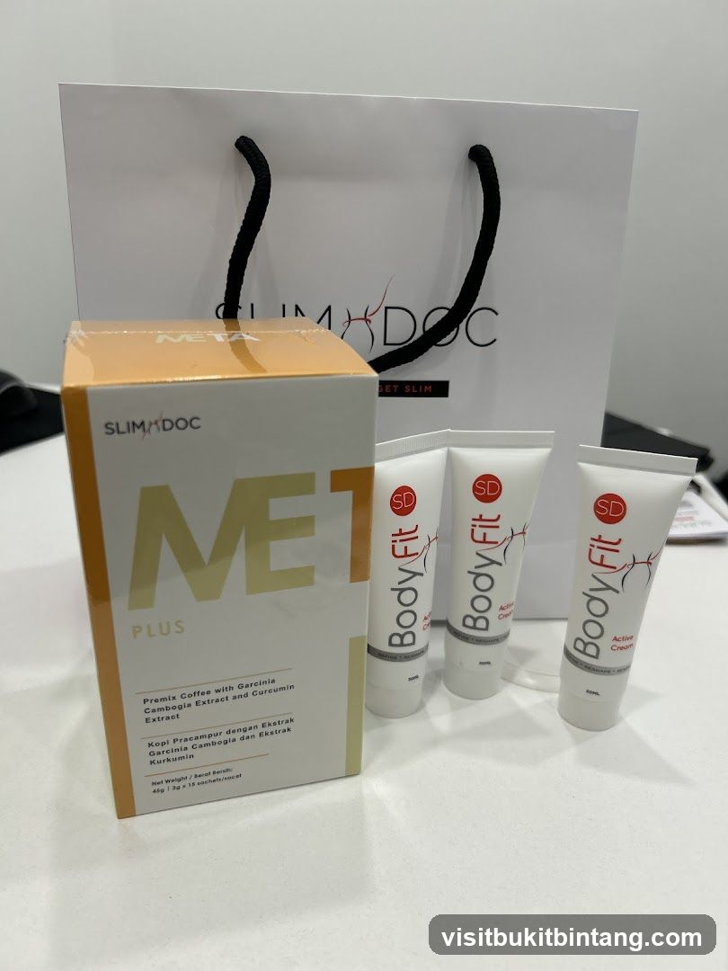 SlimDoc MET PLUS and Body Fit Active Cream