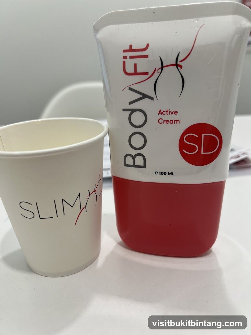 Body Fit Active Cream and Slim Cup