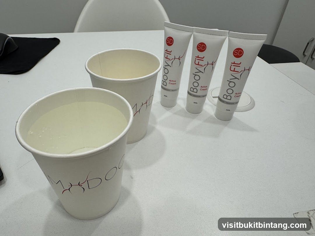 Body Fit Active Cream and Cups