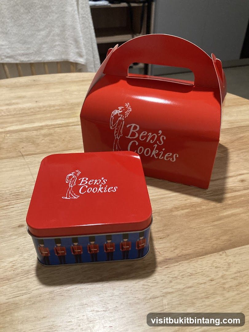 Ben's Cookies Packaging