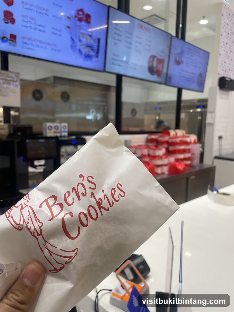 Ben's Cookies Bag