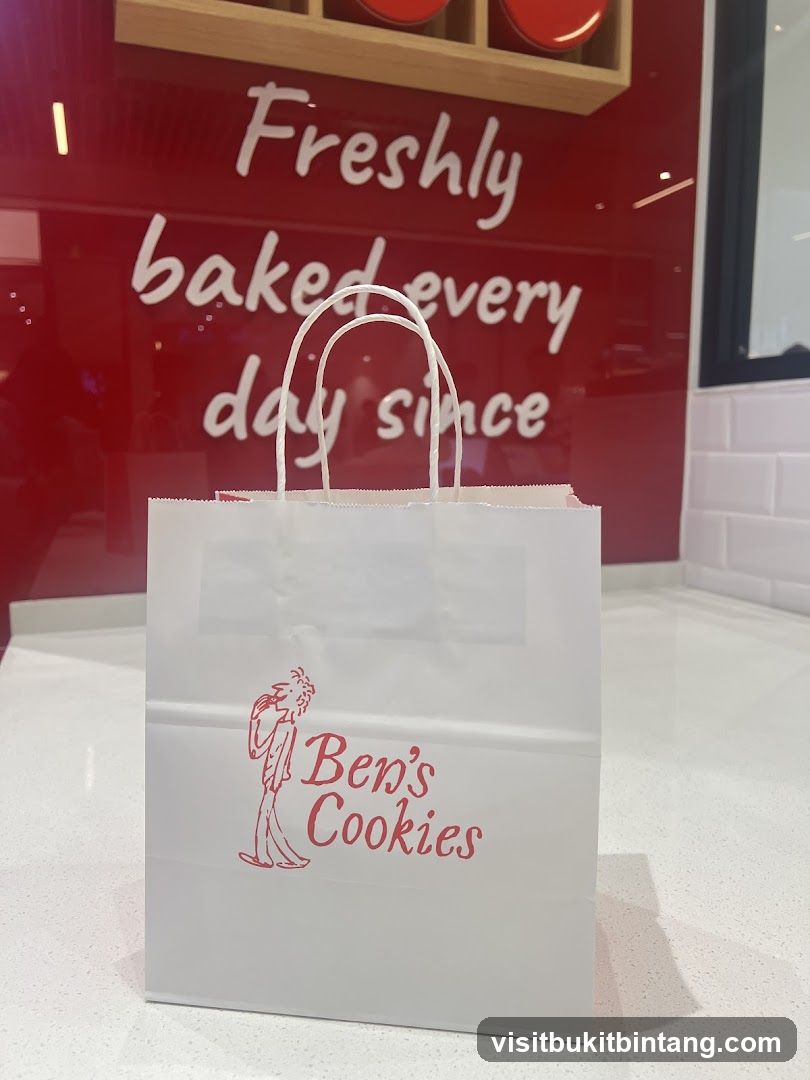 Ben's Cookies Bag