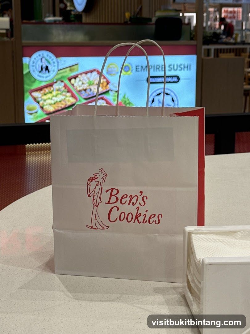 Ben's Cookies Bag