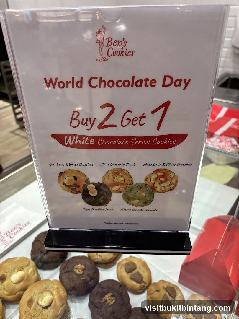 Ben's Cookies World Chocolate Day Promotion