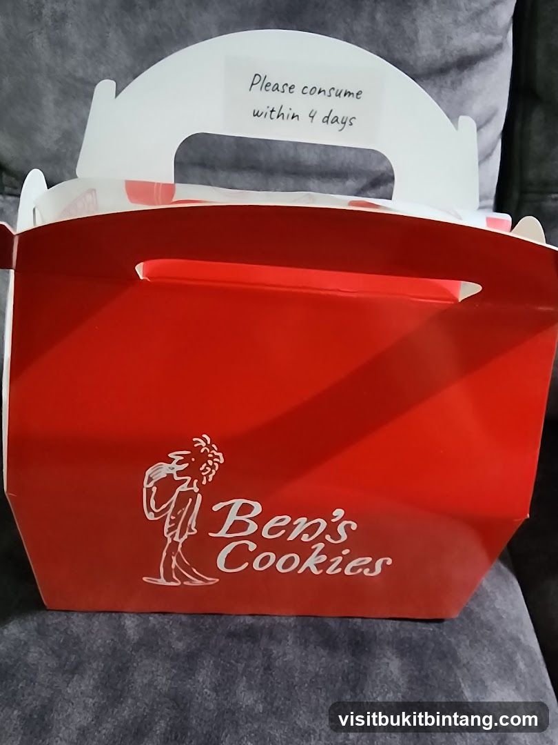 Ben's Cookies Box